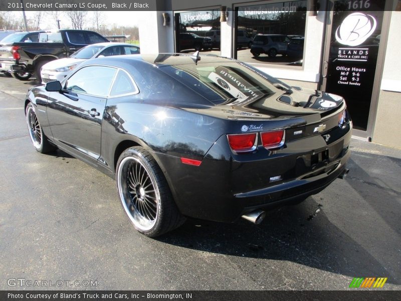 Black / Black 2011 Chevrolet Camaro LS Coupe