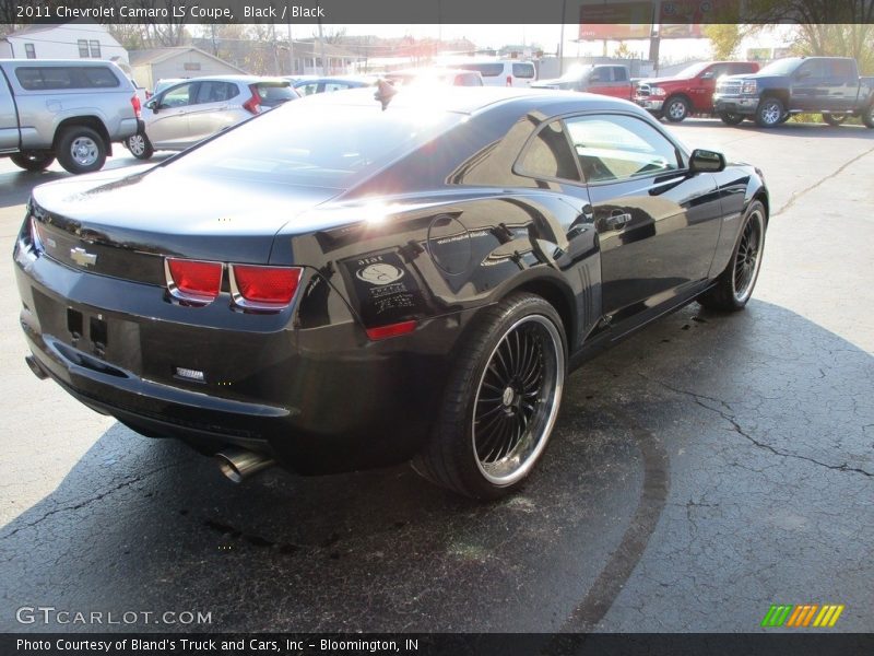 Black / Black 2011 Chevrolet Camaro LS Coupe