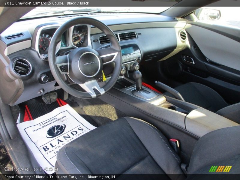 Black / Black 2011 Chevrolet Camaro LS Coupe