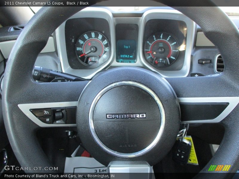Black / Black 2011 Chevrolet Camaro LS Coupe