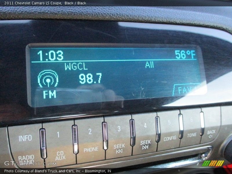 Black / Black 2011 Chevrolet Camaro LS Coupe