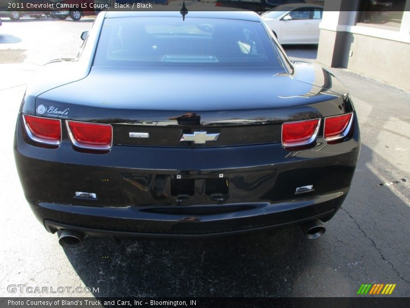 Black / Black 2011 Chevrolet Camaro LS Coupe