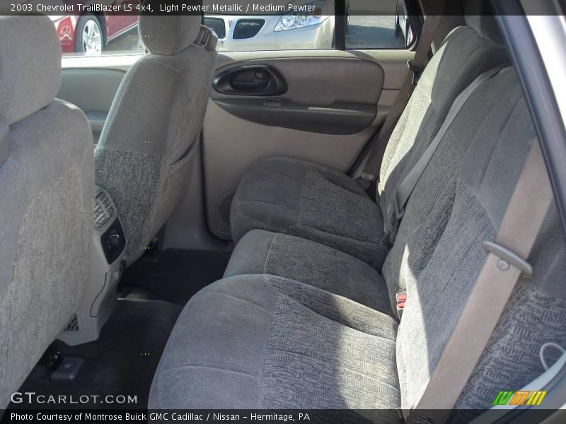 Light Pewter Metallic / Medium Pewter 2003 Chevrolet TrailBlazer LS 4x4