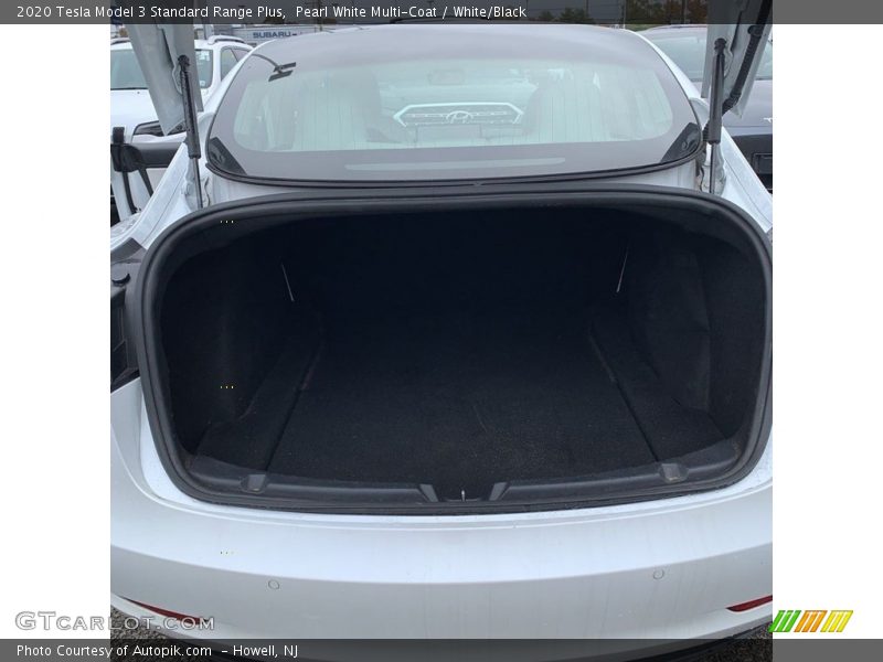 Pearl White Multi-Coat / White/Black 2020 Tesla Model 3 Standard Range Plus