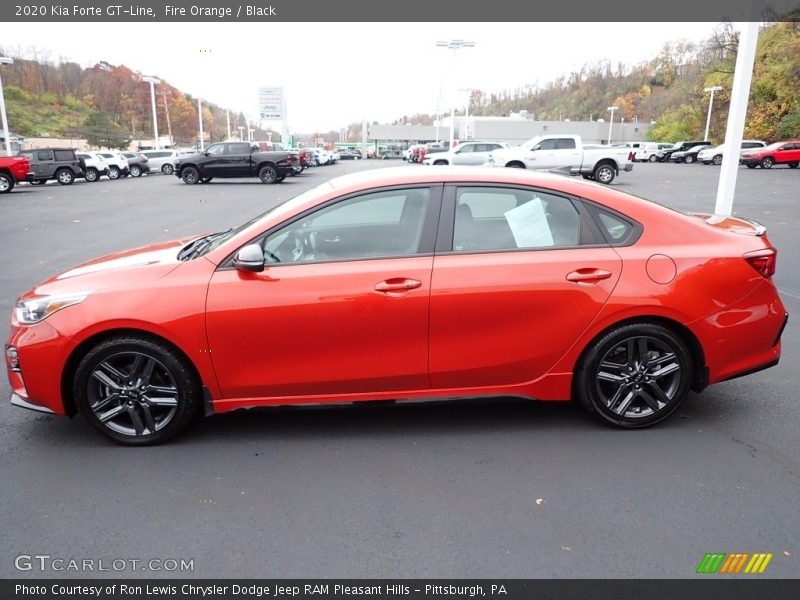  2020 Forte GT-Line Fire Orange