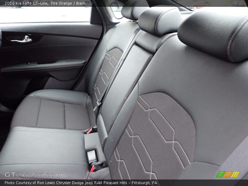 Rear Seat of 2020 Forte GT-Line