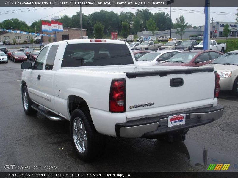 Summit White / Dark Charcoal 2007 Chevrolet Silverado 1500 Classic LT Extended Cab 4x4