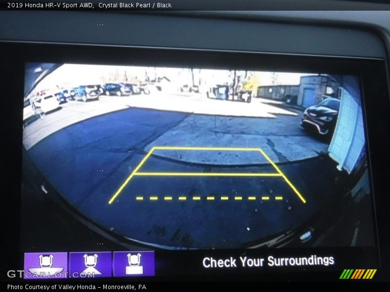 Crystal Black Pearl / Black 2019 Honda HR-V Sport AWD