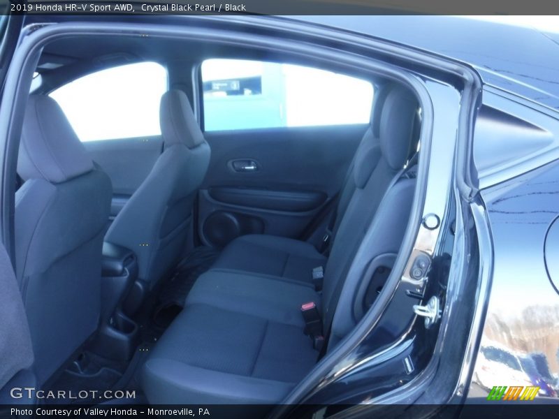 Crystal Black Pearl / Black 2019 Honda HR-V Sport AWD
