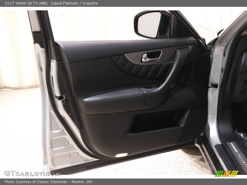 Door Panel of 2017 QX70 AWD