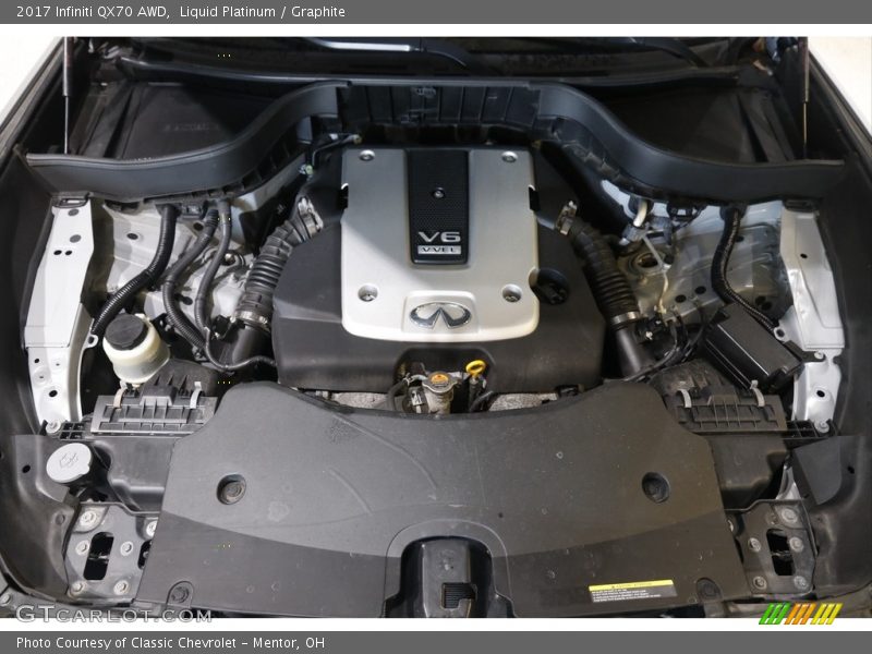  2017 QX70 AWD Engine - 3.7 Liter DOHC 24-Valve CVCTS V6