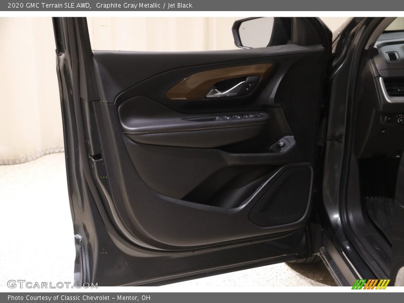 Graphite Gray Metallic / Jet Black 2020 GMC Terrain SLE AWD