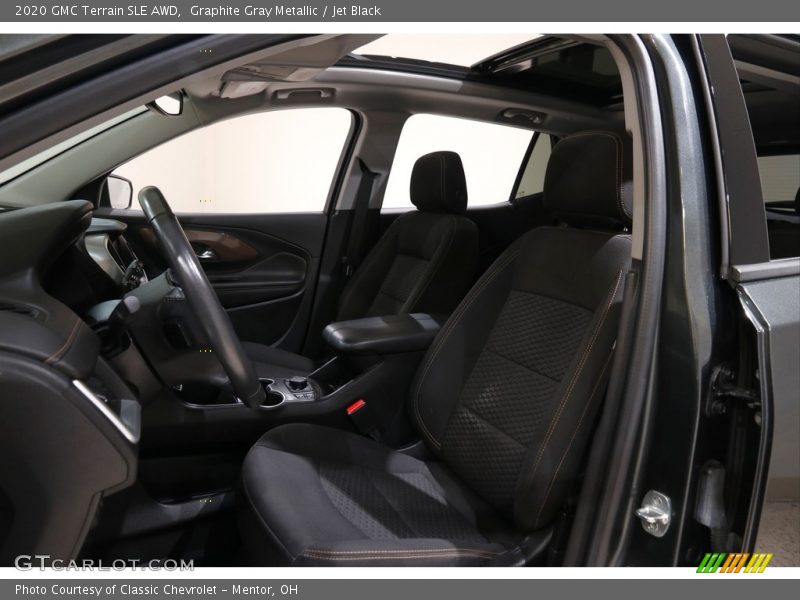 Graphite Gray Metallic / Jet Black 2020 GMC Terrain SLE AWD