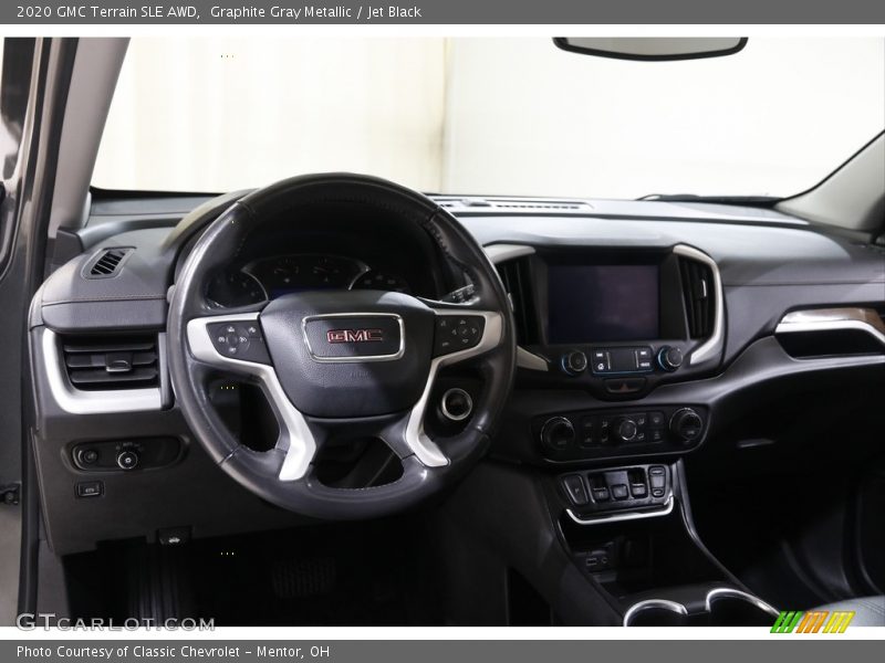 Graphite Gray Metallic / Jet Black 2020 GMC Terrain SLE AWD