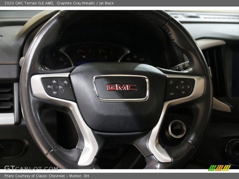 Graphite Gray Metallic / Jet Black 2020 GMC Terrain SLE AWD