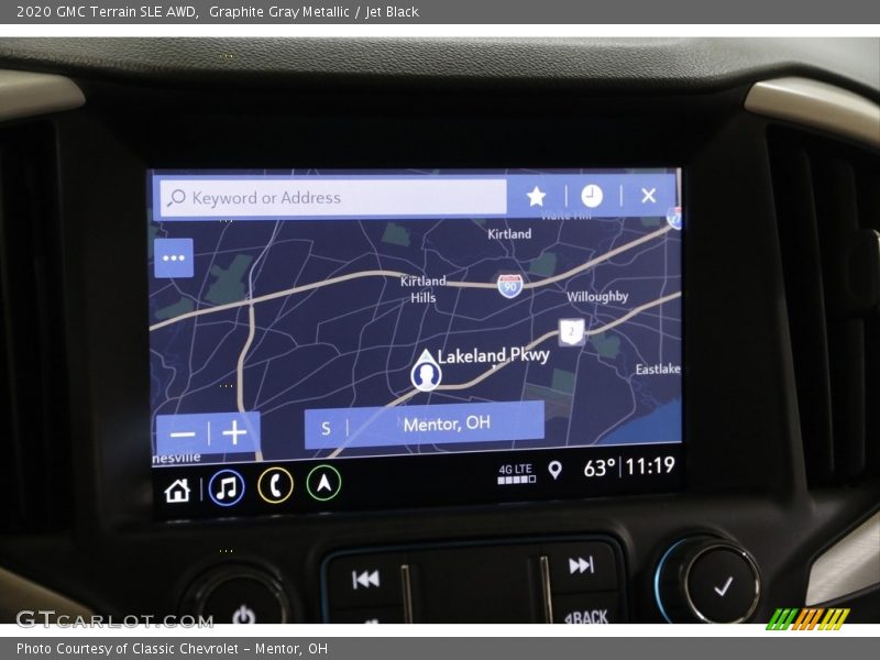 Graphite Gray Metallic / Jet Black 2020 GMC Terrain SLE AWD