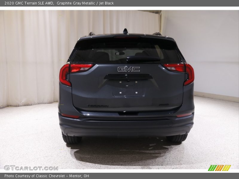 Graphite Gray Metallic / Jet Black 2020 GMC Terrain SLE AWD
