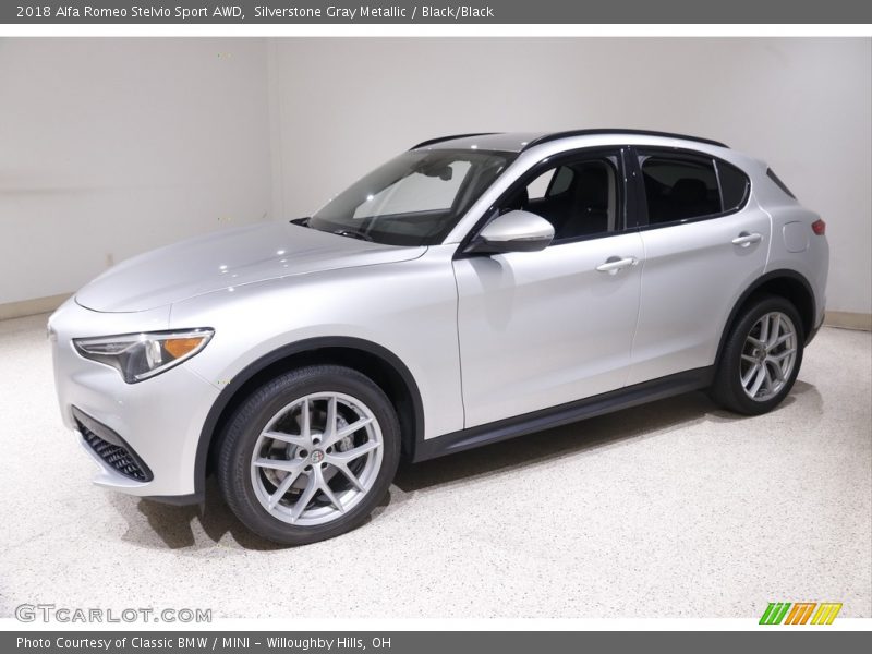 Front 3/4 View of 2018 Stelvio Sport AWD