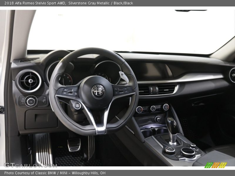Dashboard of 2018 Stelvio Sport AWD