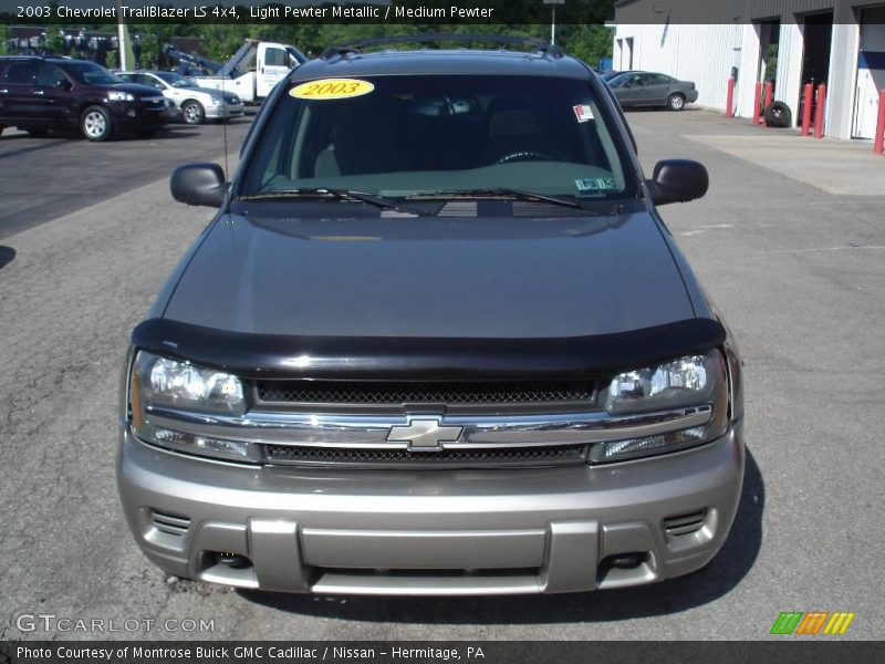 Light Pewter Metallic / Medium Pewter 2003 Chevrolet TrailBlazer LS 4x4