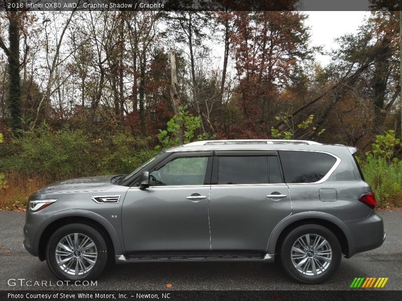  2018 QX80 AWD Graphite Shadow