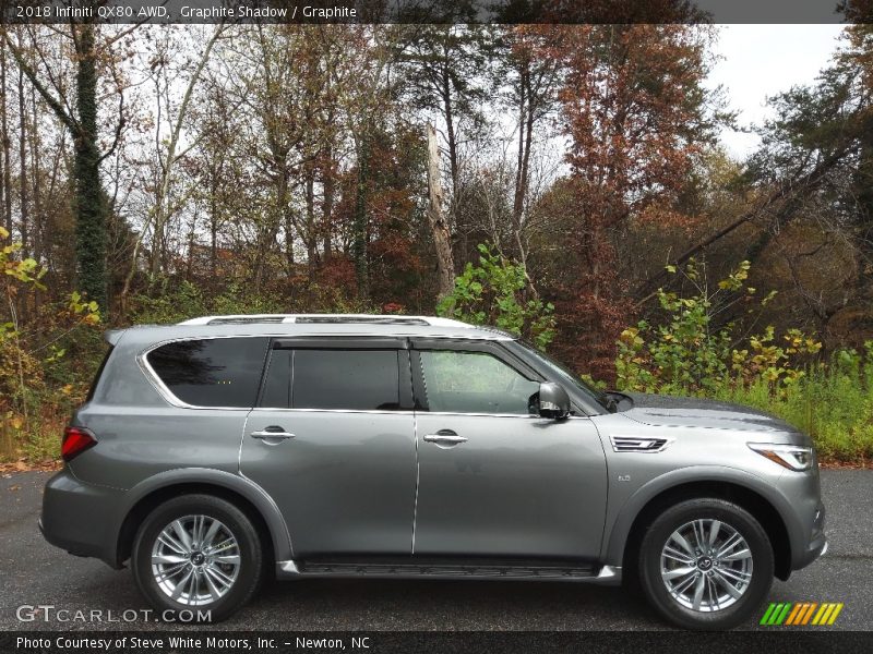  2018 QX80 AWD Graphite Shadow