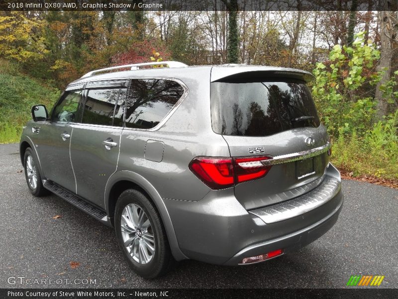 Graphite Shadow / Graphite 2018 Infiniti QX80 AWD