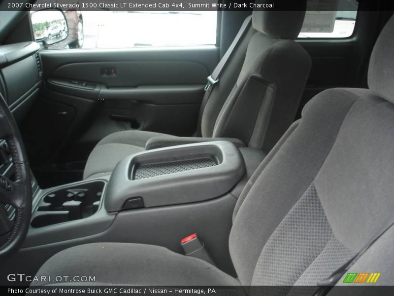 Summit White / Dark Charcoal 2007 Chevrolet Silverado 1500 Classic LT Extended Cab 4x4