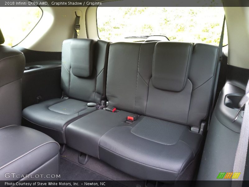 Rear Seat of 2018 QX80 AWD