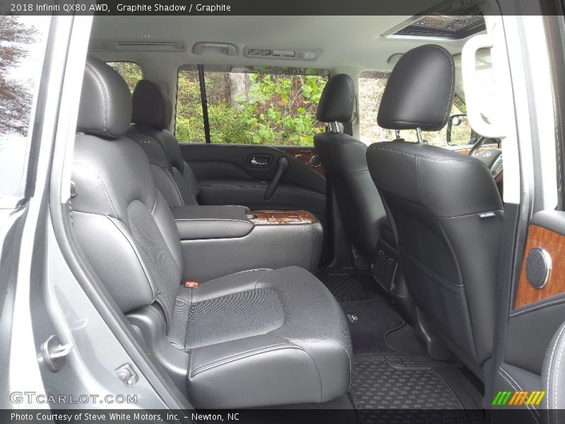Rear Seat of 2018 QX80 AWD