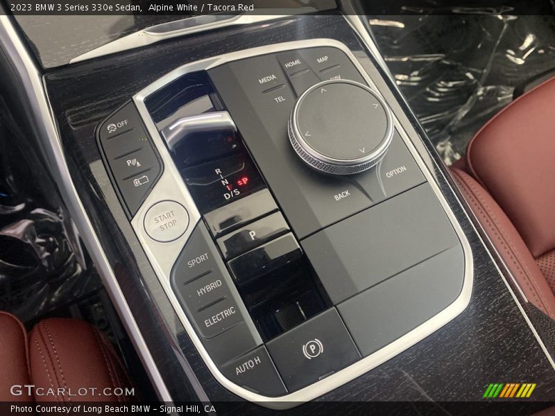 Alpine White / Tacora Red 2023 BMW 3 Series 330e Sedan
