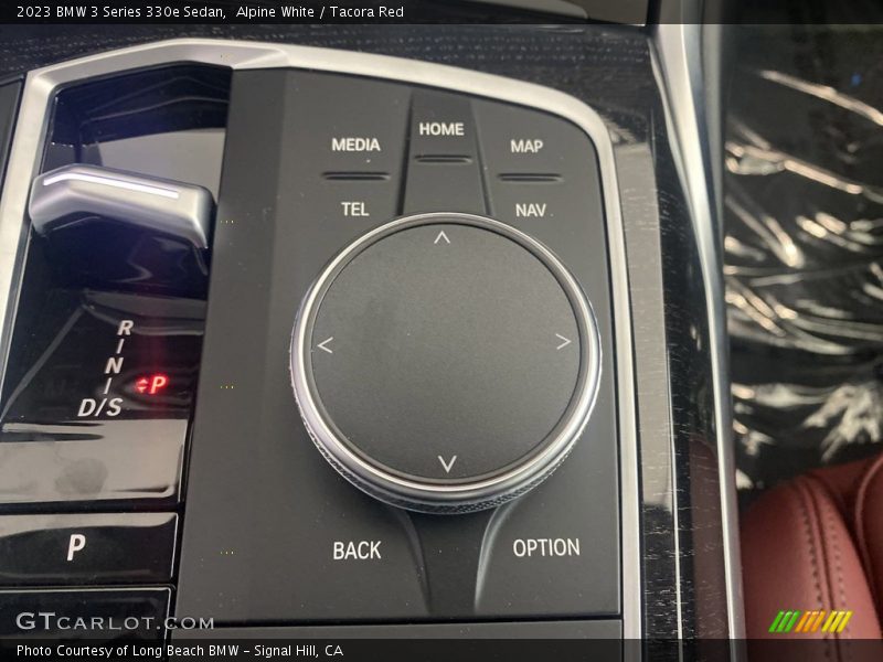 Controls of 2023 3 Series 330e Sedan