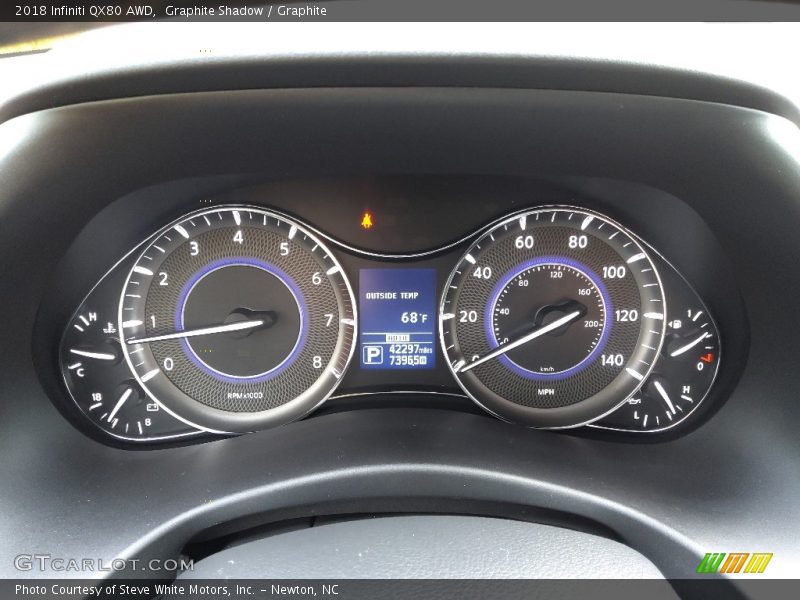  2018 QX80 AWD AWD Gauges