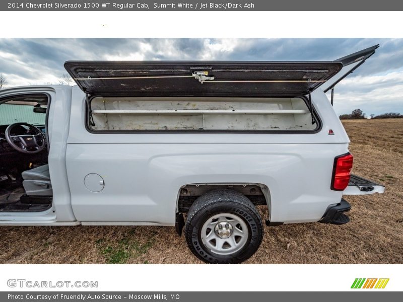 Summit White / Jet Black/Dark Ash 2014 Chevrolet Silverado 1500 WT Regular Cab
