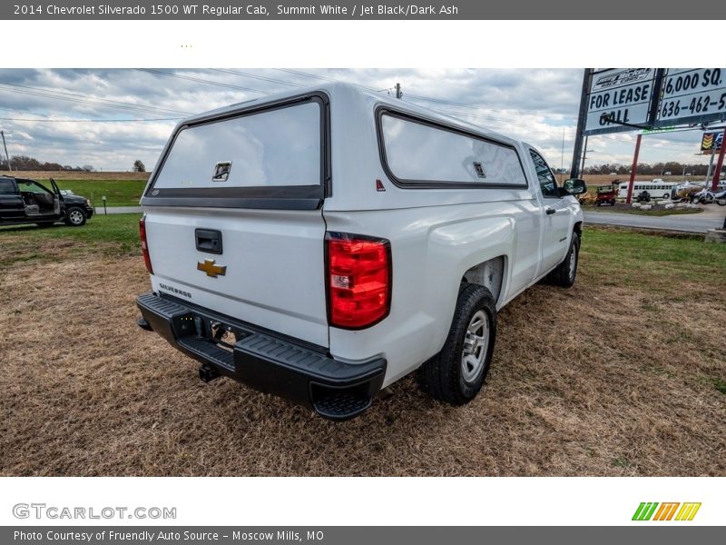 Summit White / Jet Black/Dark Ash 2014 Chevrolet Silverado 1500 WT Regular Cab