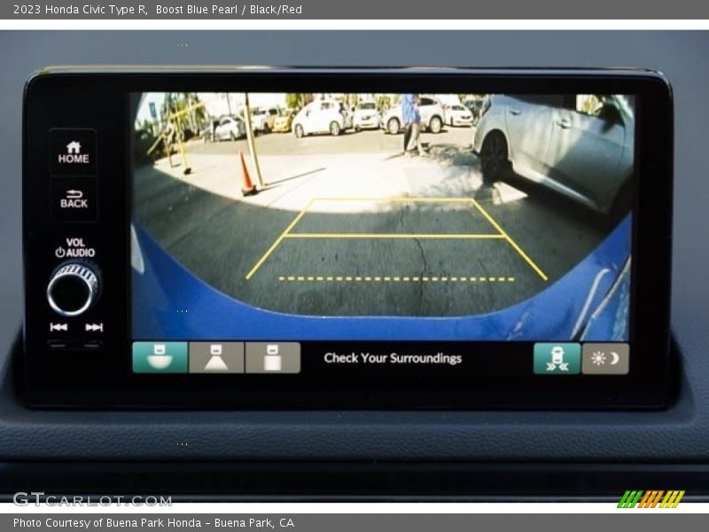 Boost Blue Pearl / Black/Red 2023 Honda Civic Type R