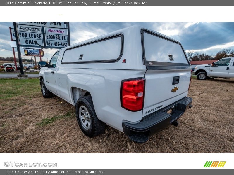 Summit White / Jet Black/Dark Ash 2014 Chevrolet Silverado 1500 WT Regular Cab