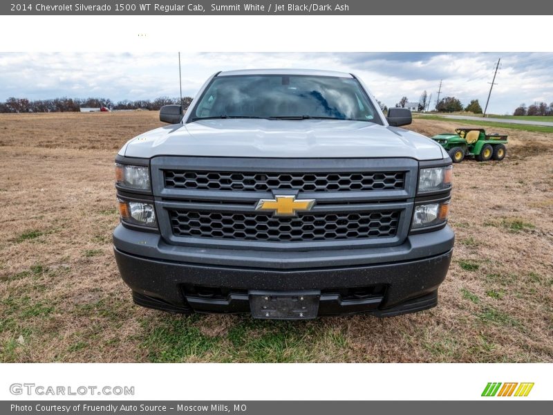 Summit White / Jet Black/Dark Ash 2014 Chevrolet Silverado 1500 WT Regular Cab