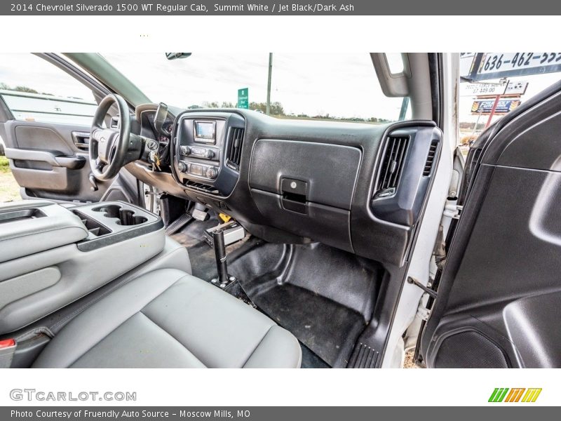 Summit White / Jet Black/Dark Ash 2014 Chevrolet Silverado 1500 WT Regular Cab