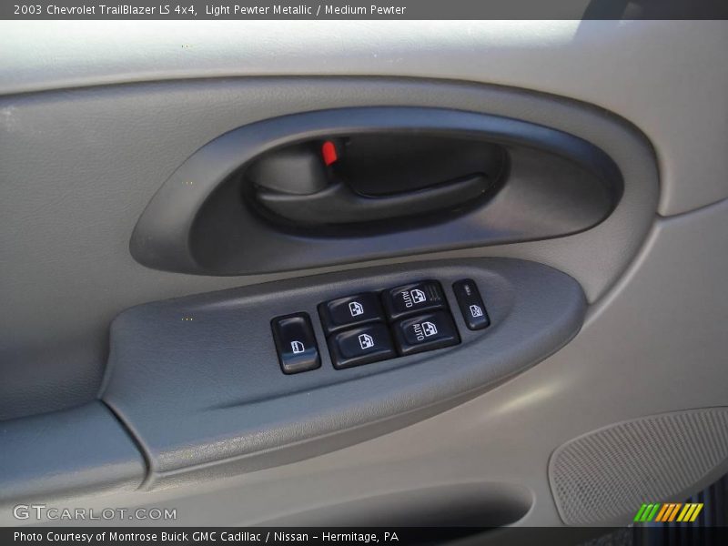 Light Pewter Metallic / Medium Pewter 2003 Chevrolet TrailBlazer LS 4x4