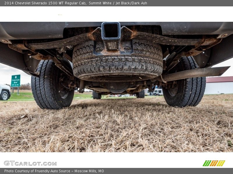 Summit White / Jet Black/Dark Ash 2014 Chevrolet Silverado 1500 WT Regular Cab