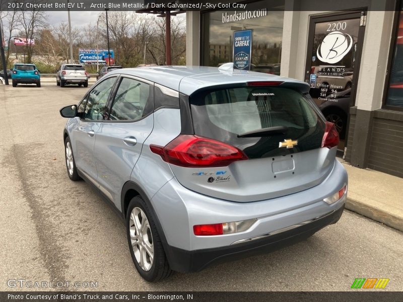 Arctic Blue Metallic / Dark Galvanized/­Sky Cool Gray 2017 Chevrolet Bolt EV LT