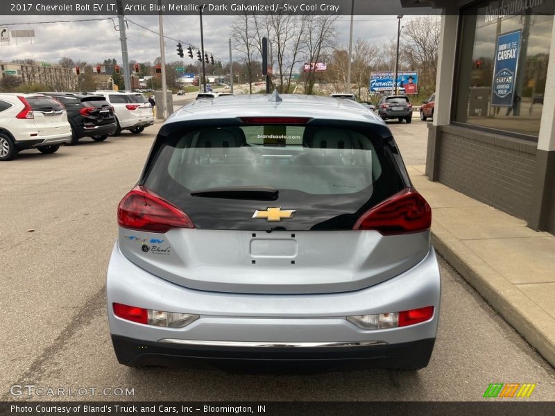 Arctic Blue Metallic / Dark Galvanized/­Sky Cool Gray 2017 Chevrolet Bolt EV LT