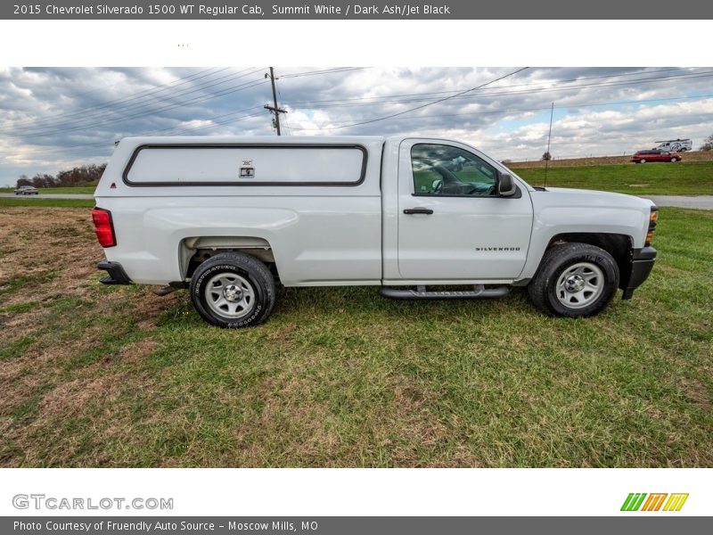 Summit White / Dark Ash/Jet Black 2015 Chevrolet Silverado 1500 WT Regular Cab