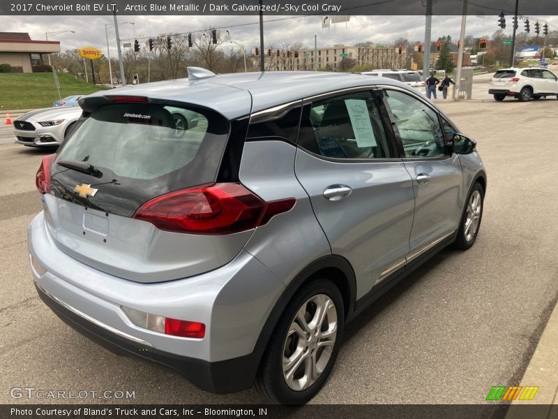 Arctic Blue Metallic / Dark Galvanized/­Sky Cool Gray 2017 Chevrolet Bolt EV LT