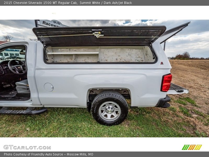 Summit White / Dark Ash/Jet Black 2015 Chevrolet Silverado 1500 WT Regular Cab