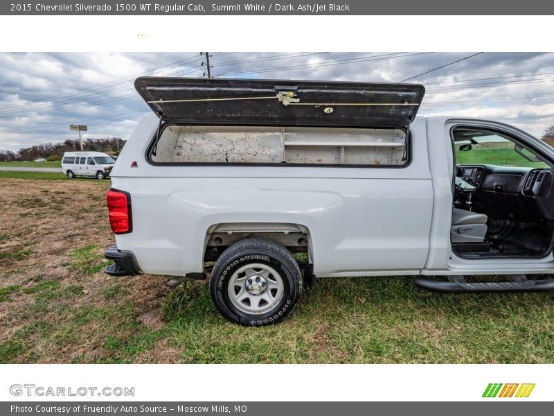 Summit White / Dark Ash/Jet Black 2015 Chevrolet Silverado 1500 WT Regular Cab