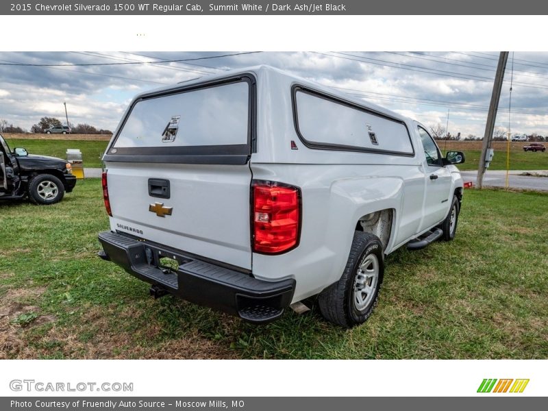 Summit White / Dark Ash/Jet Black 2015 Chevrolet Silverado 1500 WT Regular Cab