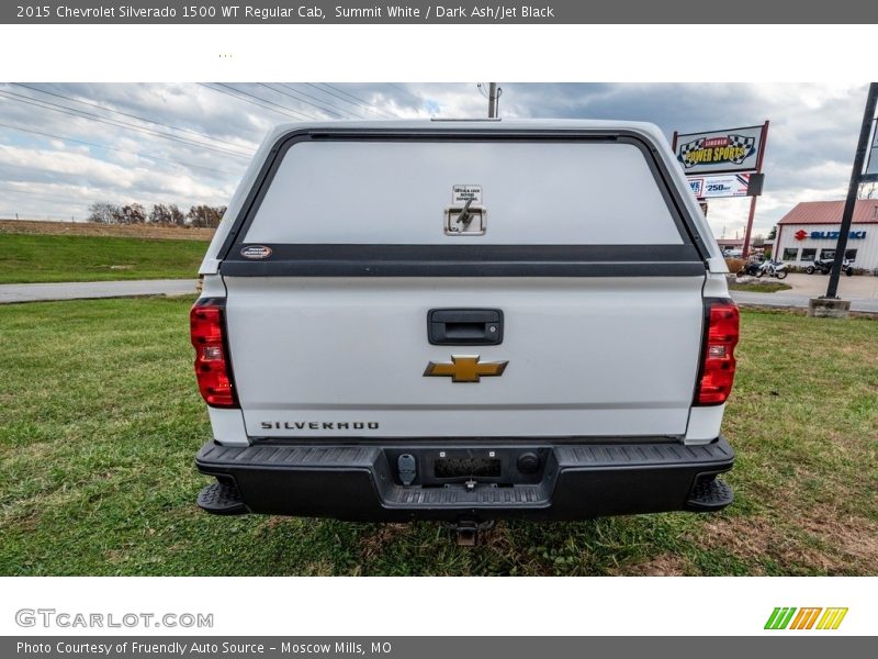 Summit White / Dark Ash/Jet Black 2015 Chevrolet Silverado 1500 WT Regular Cab