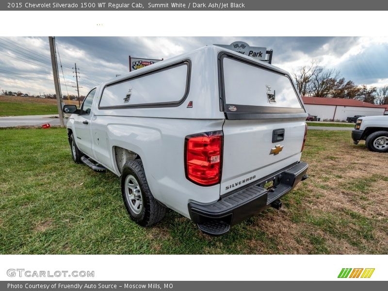 Summit White / Dark Ash/Jet Black 2015 Chevrolet Silverado 1500 WT Regular Cab